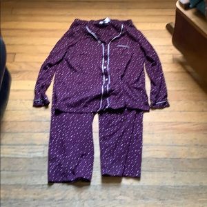 Purple polka dot Pajama set
